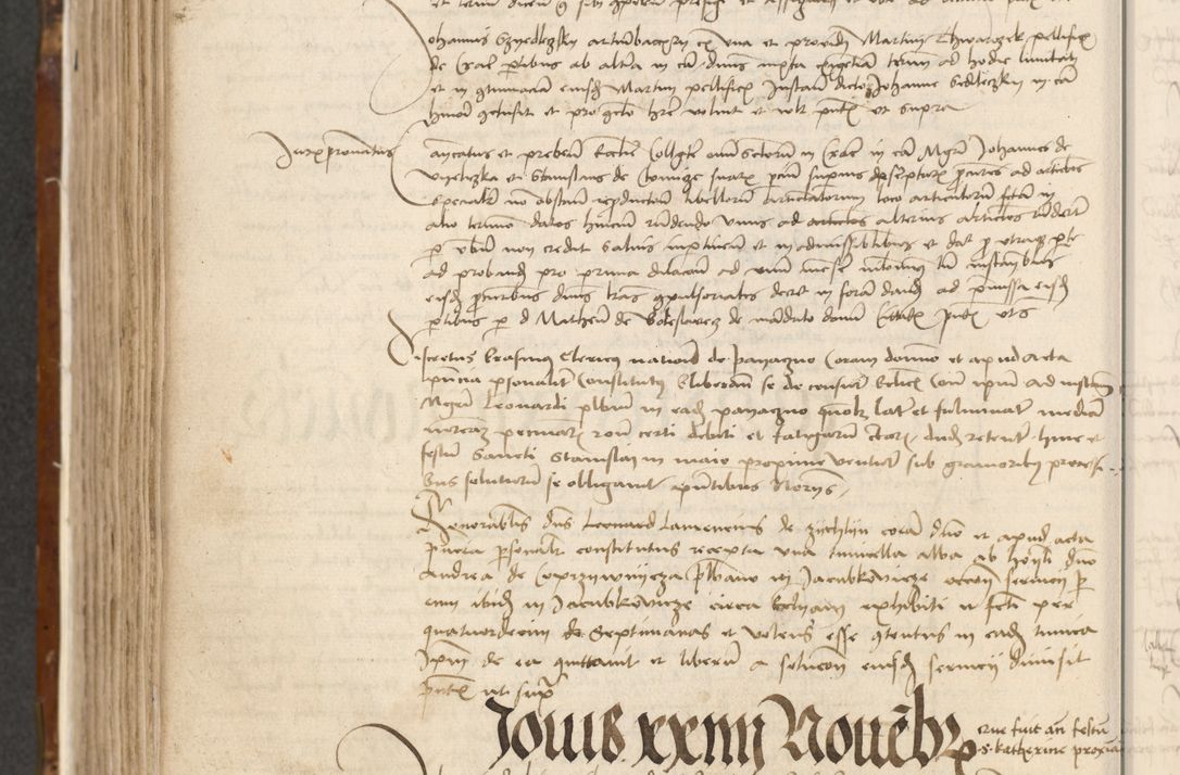 Zdjęcie nr 393 dla obiektu archiwalnego: [Acta actorum vicarialia coram Johanne de Goslaw]