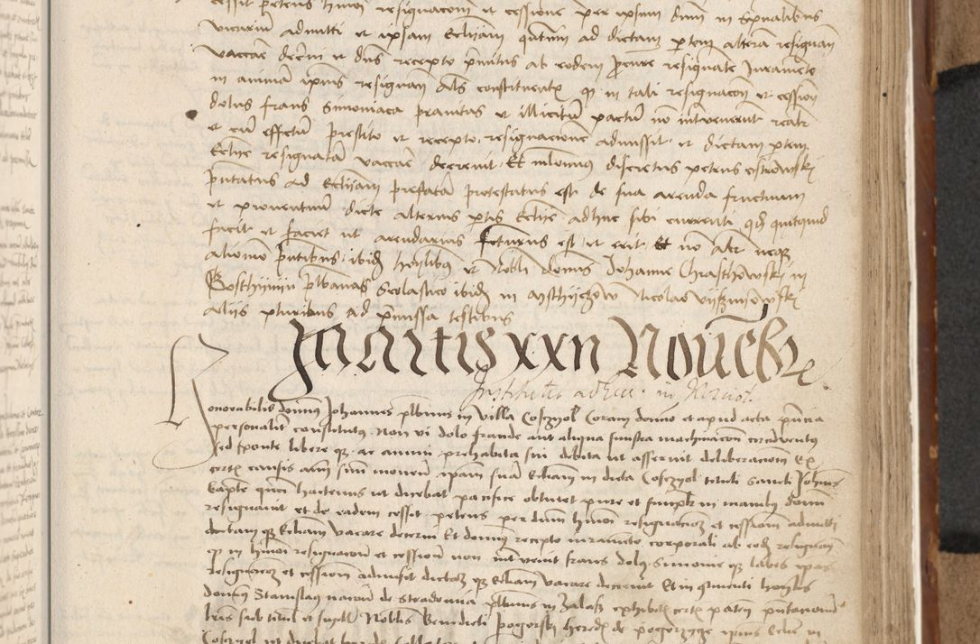 Zdjęcie nr 392 dla obiektu archiwalnego: [Acta actorum vicarialia coram Johanne de Goslaw]