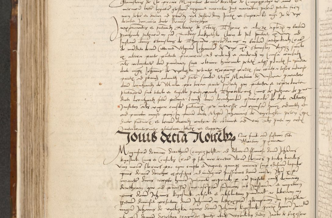 Zdjęcie nr 385 dla obiektu archiwalnego: [Acta actorum vicarialia coram Johanne de Goslaw]