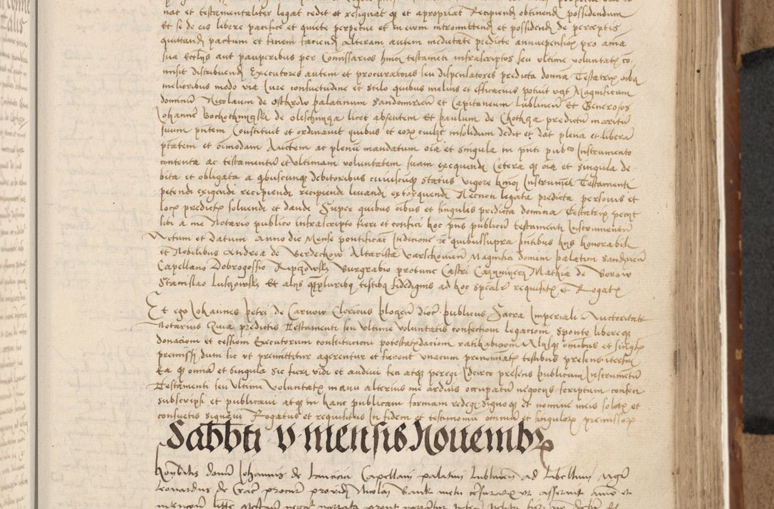 Zdjęcie nr 384 dla obiektu archiwalnego: [Acta actorum vicarialia coram Johanne de Goslaw]