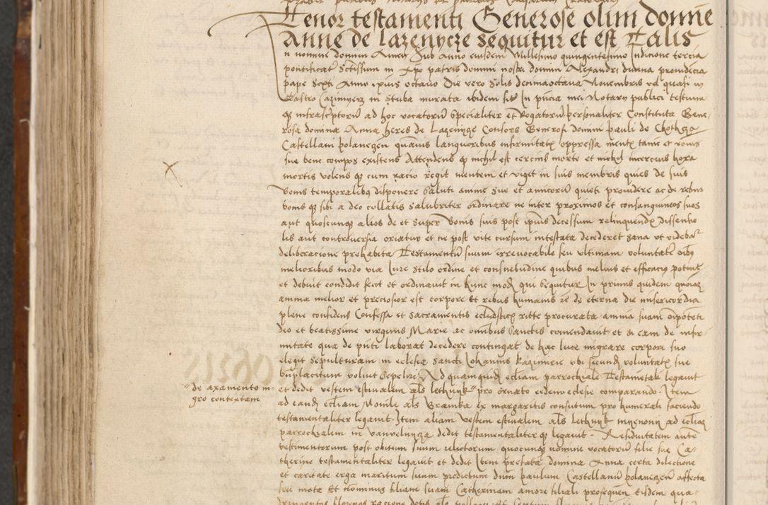 Zdjęcie nr 383 dla obiektu archiwalnego: [Acta actorum vicarialia coram Johanne de Goslaw]