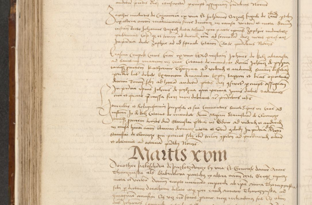 Zdjęcie nr 377 dla obiektu archiwalnego: [Acta actorum vicarialia coram Johanne de Goslaw]