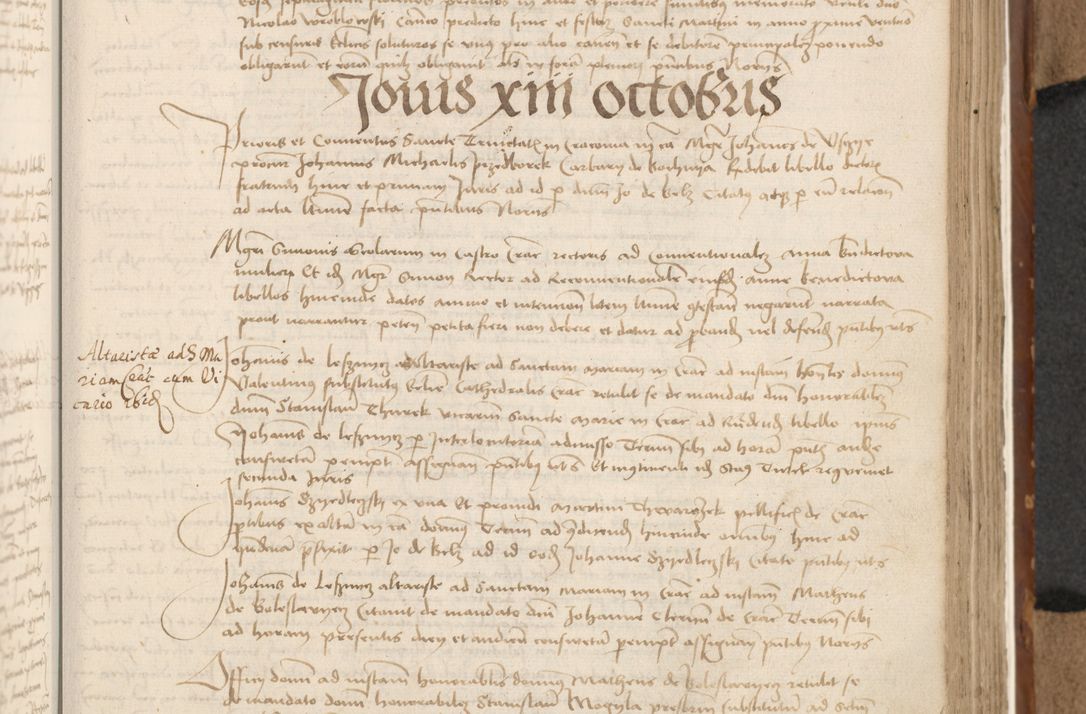 Zdjęcie nr 374 dla obiektu archiwalnego: [Acta actorum vicarialia coram Johanne de Goslaw]