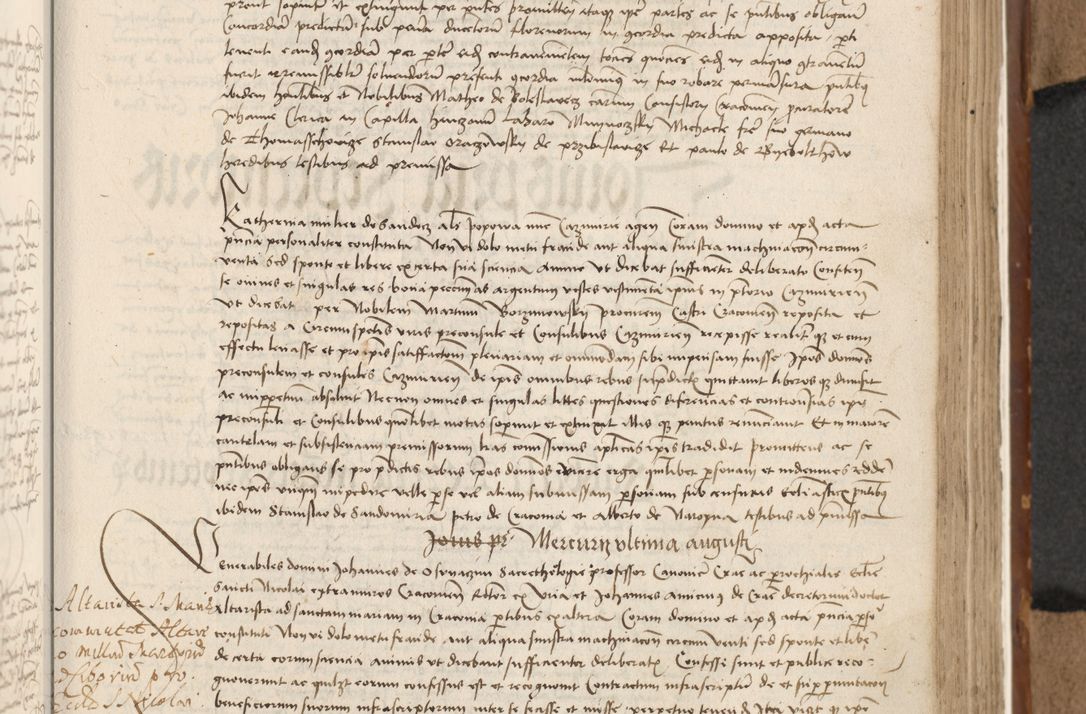 Zdjęcie nr 360 dla obiektu archiwalnego: [Acta actorum vicarialia coram Johanne de Goslaw]