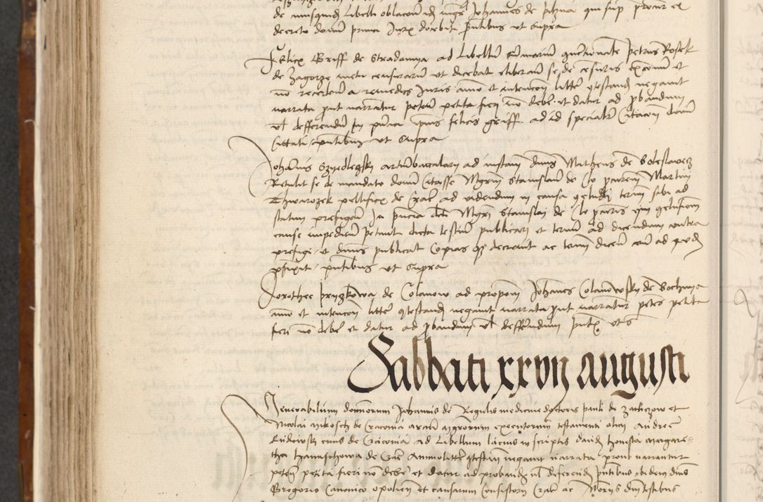 Zdjęcie nr 357 dla obiektu archiwalnego: [Acta actorum vicarialia coram Johanne de Goslaw]