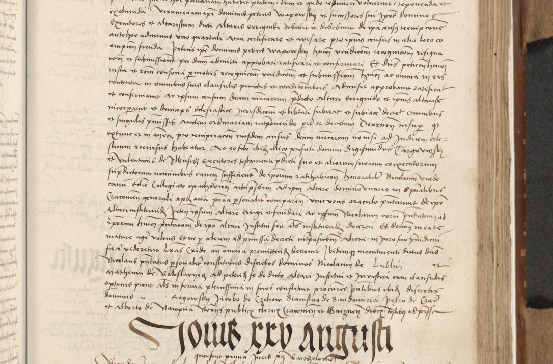 Zdjęcie nr 356 dla obiektu archiwalnego: [Acta actorum vicarialia coram Johanne de Goslaw]