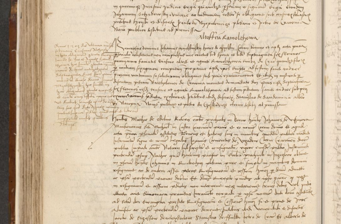 Zdjęcie nr 351 dla obiektu archiwalnego: [Acta actorum vicarialia coram Johanne de Goslaw]