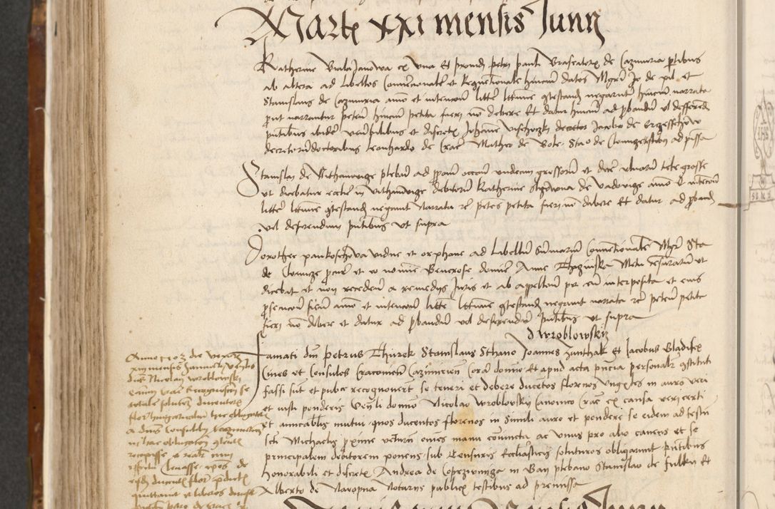 Zdjęcie nr 339 dla obiektu archiwalnego: [Acta actorum vicarialia coram Johanne de Goslaw]