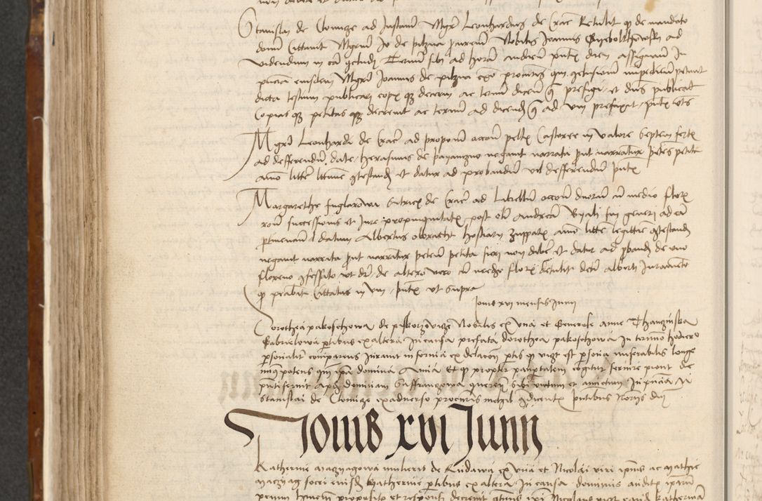 Zdjęcie nr 335 dla obiektu archiwalnego: [Acta actorum vicarialia coram Johanne de Goslaw]