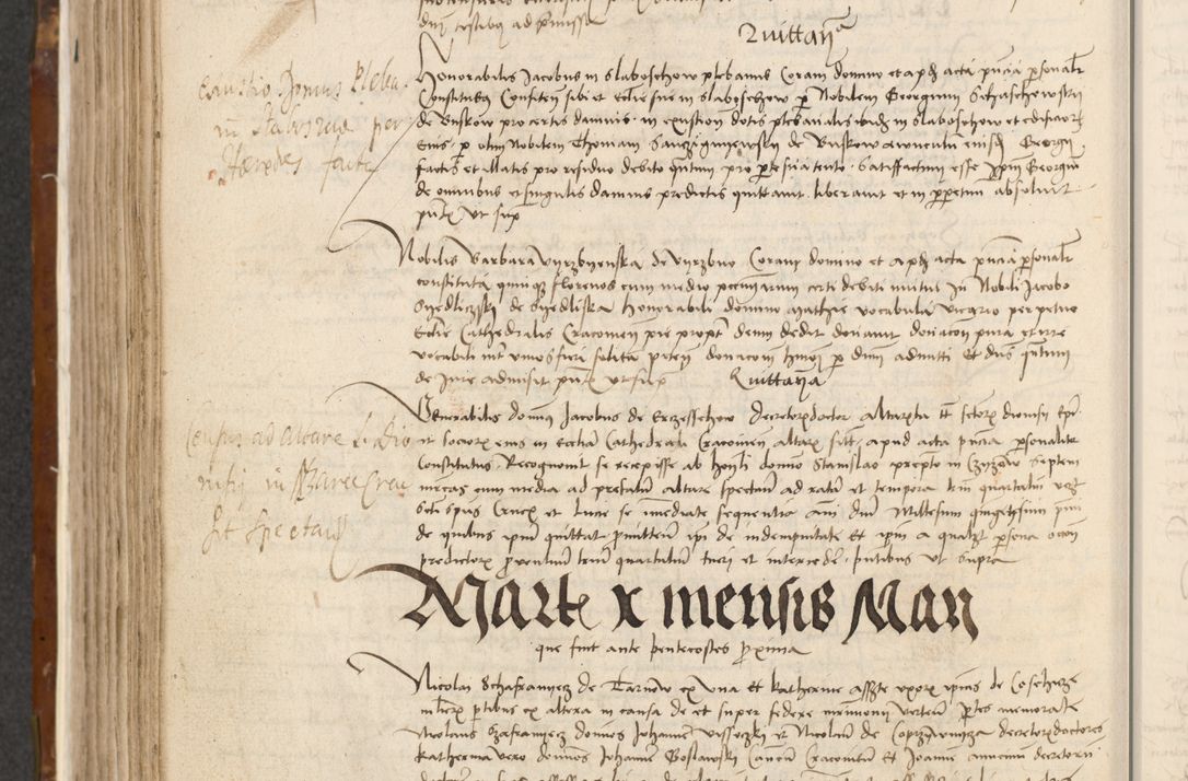 Zdjęcie nr 317 dla obiektu archiwalnego: [Acta actorum vicarialia coram Johanne de Goslaw]