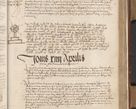 Zdjęcie nr 306 dla obiektu archiwalnego: [Acta actorum vicarialia coram Johanne de Goslaw]
