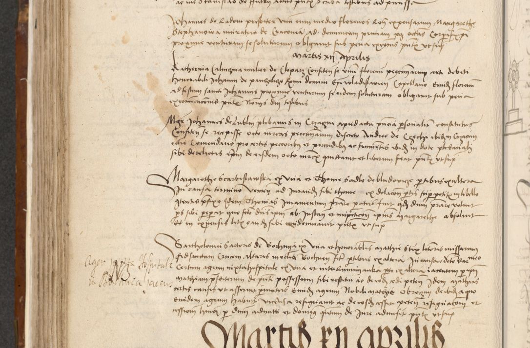 Zdjęcie nr 305 dla obiektu archiwalnego: [Acta actorum vicarialia coram Johanne de Goslaw]