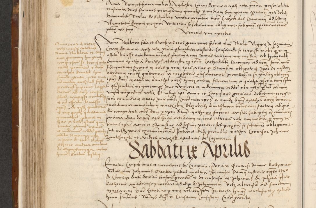 Zdjęcie nr 303 dla obiektu archiwalnego: [Acta actorum vicarialia coram Johanne de Goslaw]