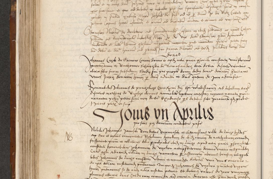 Zdjęcie nr 301 dla obiektu archiwalnego: [Acta actorum vicarialia coram Johanne de Goslaw]