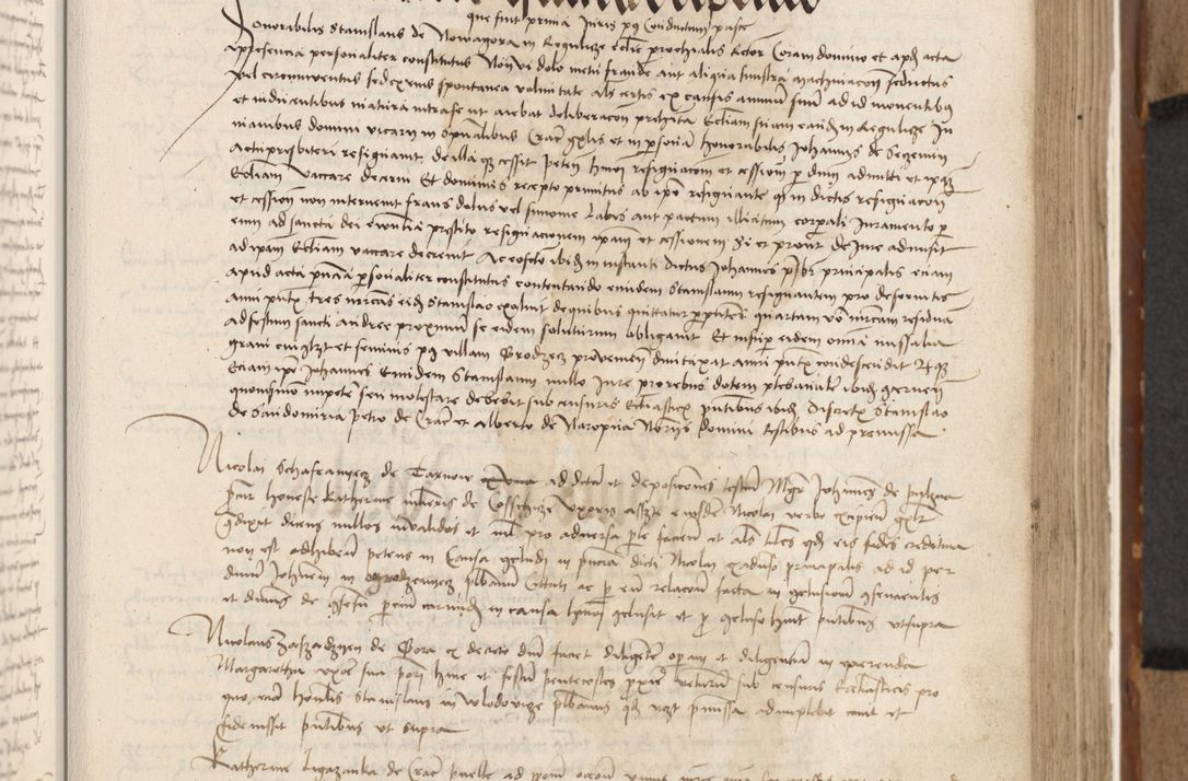 Zdjęcie nr 300 dla obiektu archiwalnego: [Acta actorum vicarialia coram Johanne de Goslaw]