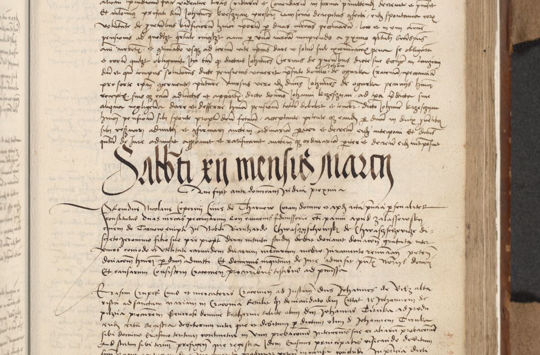 Zdjęcie nr 294 dla obiektu archiwalnego: [Acta actorum vicarialia coram Johanne de Goslaw]