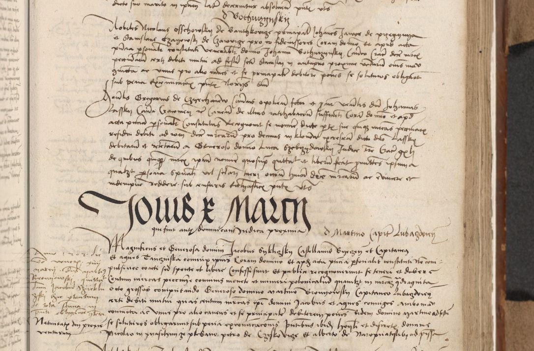 Zdjęcie nr 292 dla obiektu archiwalnego: [Acta actorum vicarialia coram Johanne de Goslaw]