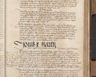 Zdjęcie nr 292 dla obiektu archiwalnego: [Acta actorum vicarialia coram Johanne de Goslaw]
