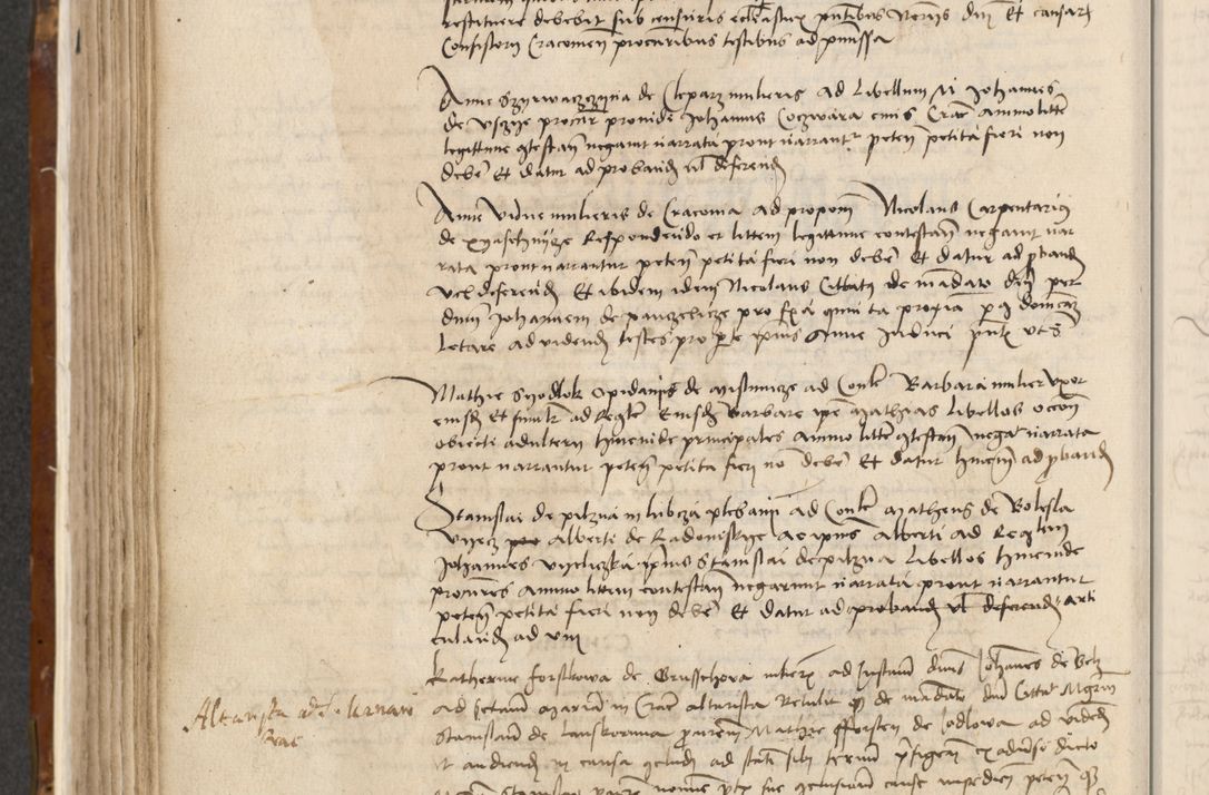 Zdjęcie nr 289 dla obiektu archiwalnego: [Acta actorum vicarialia coram Johanne de Goslaw]