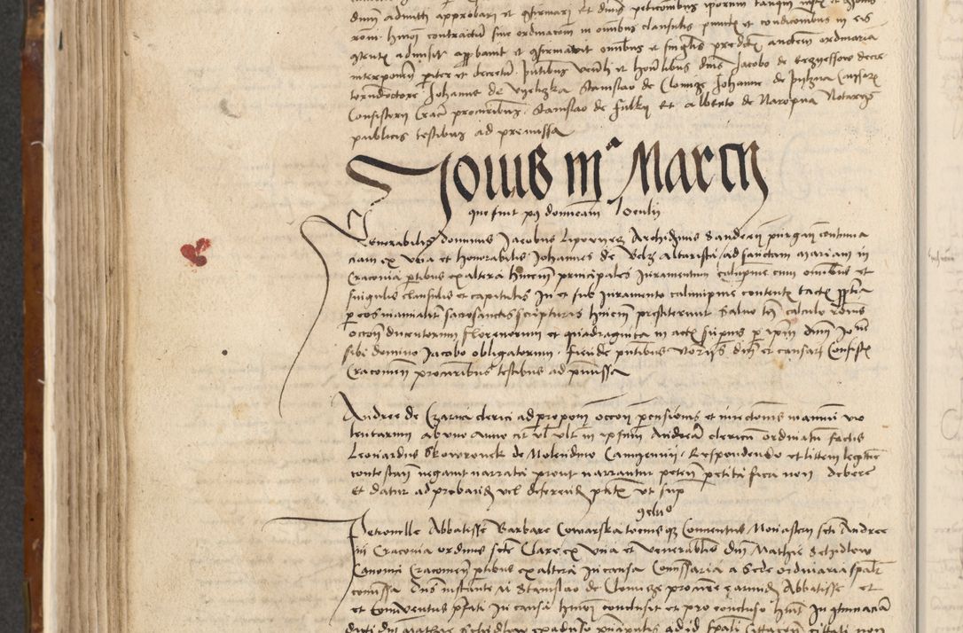 Zdjęcie nr 287 dla obiektu archiwalnego: [Acta actorum vicarialia coram Johanne de Goslaw]