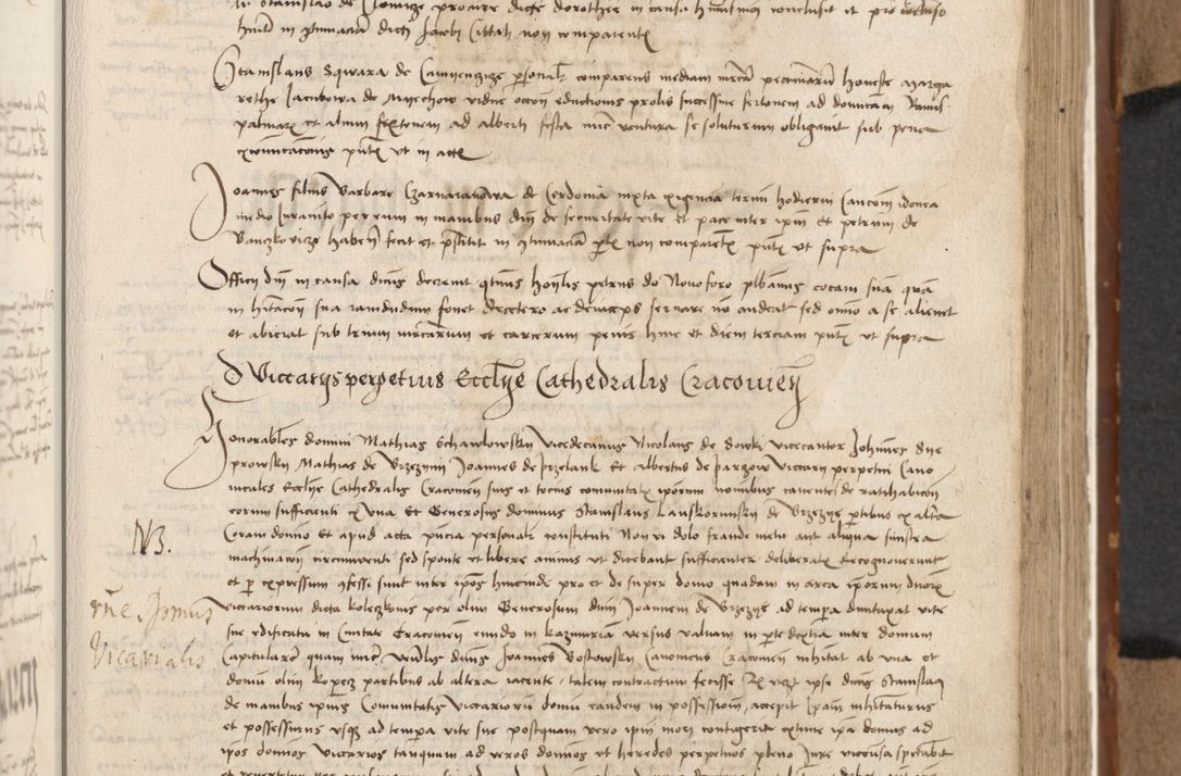 Zdjęcie nr 286 dla obiektu archiwalnego: [Acta actorum vicarialia coram Johanne de Goslaw]