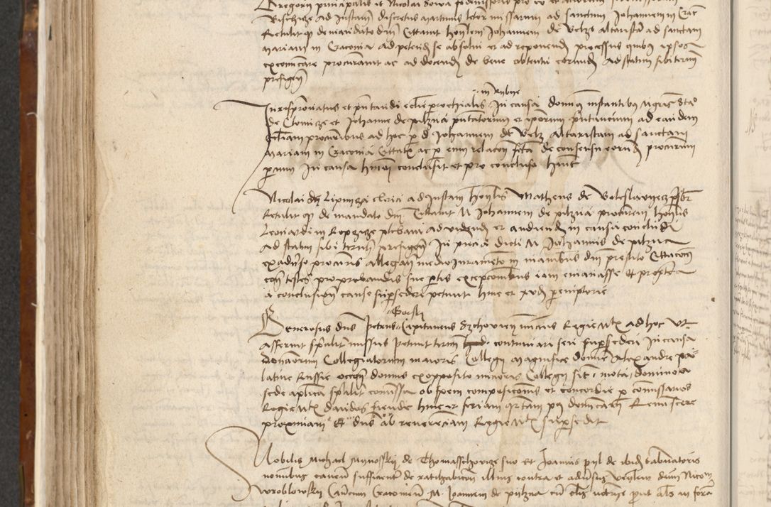 Zdjęcie nr 279 dla obiektu archiwalnego: [Acta actorum vicarialia coram Johanne de Goslaw]