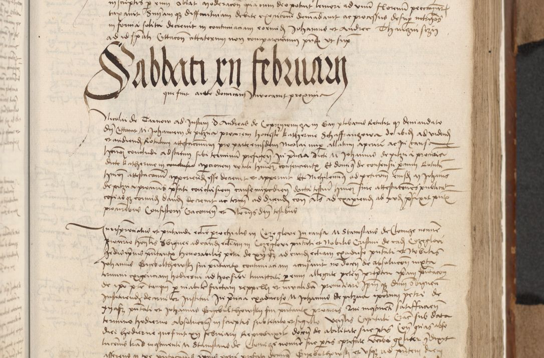 Zdjęcie nr 276 dla obiektu archiwalnego: [Acta actorum vicarialia coram Johanne de Goslaw]