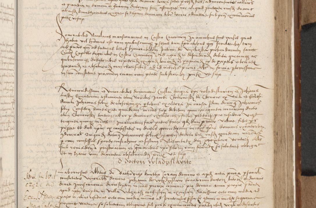 Zdjęcie nr 266 dla obiektu archiwalnego: [Acta actorum vicarialia coram Johanne de Goslaw]