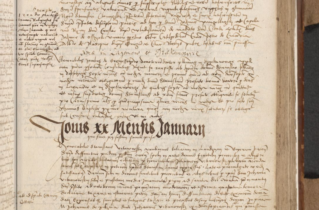 Zdjęcie nr 264 dla obiektu archiwalnego: [Acta actorum vicarialia coram Johanne de Goslaw]