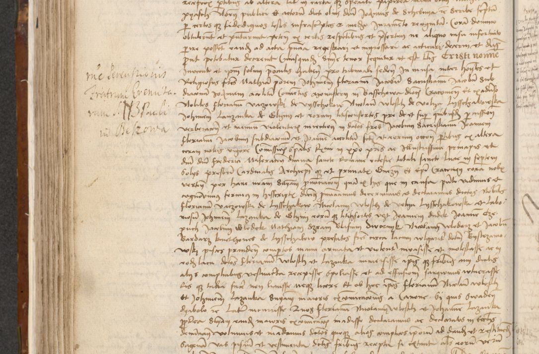 Zdjęcie nr 263 dla obiektu archiwalnego: [Acta actorum vicarialia coram Johanne de Goslaw]