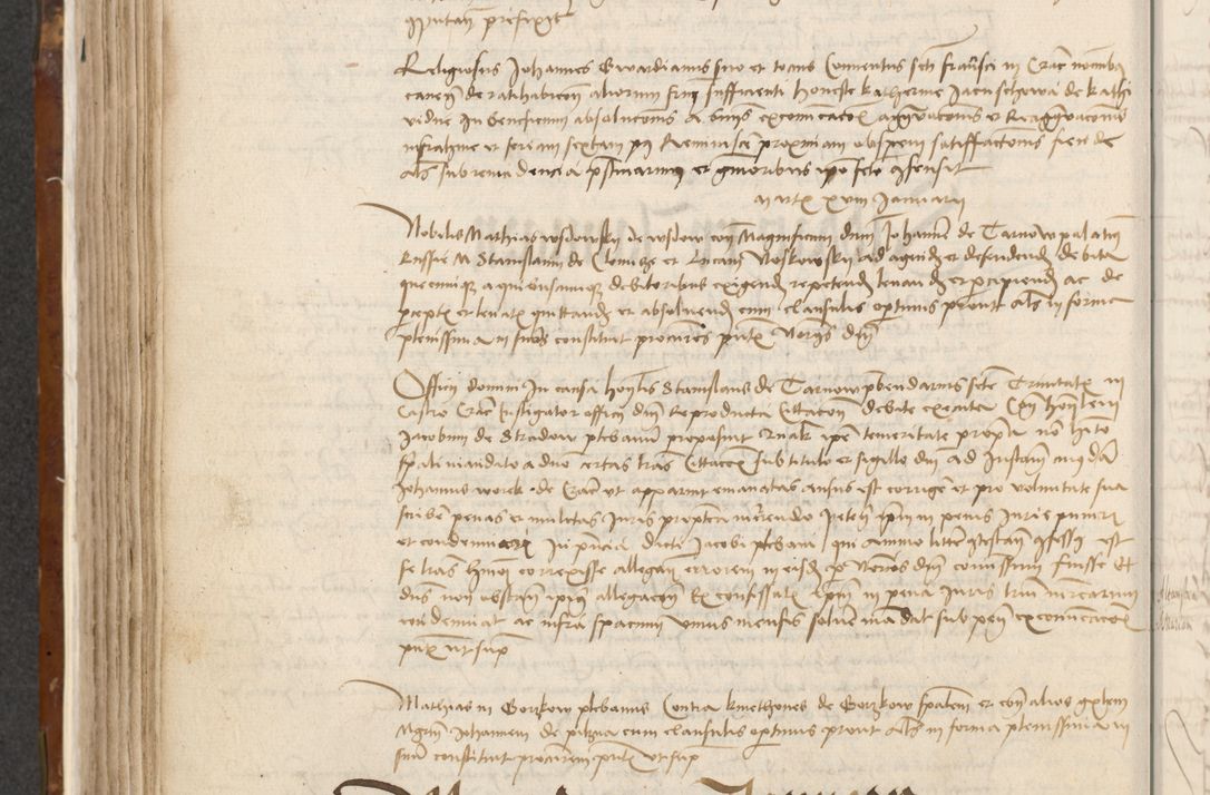 Zdjęcie nr 261 dla obiektu archiwalnego: [Acta actorum vicarialia coram Johanne de Goslaw]