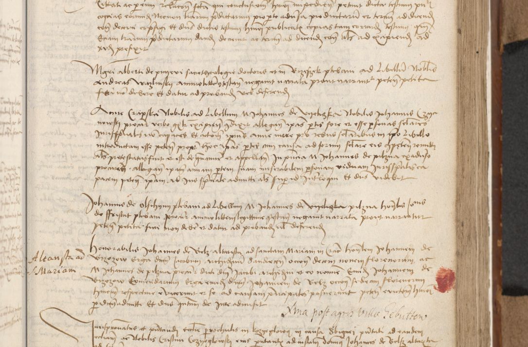 Zdjęcie nr 262 dla obiektu archiwalnego: [Acta actorum vicarialia coram Johanne de Goslaw]