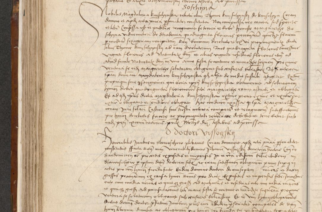 Zdjęcie nr 259 dla obiektu archiwalnego: [Acta actorum vicarialia coram Johanne de Goslaw]