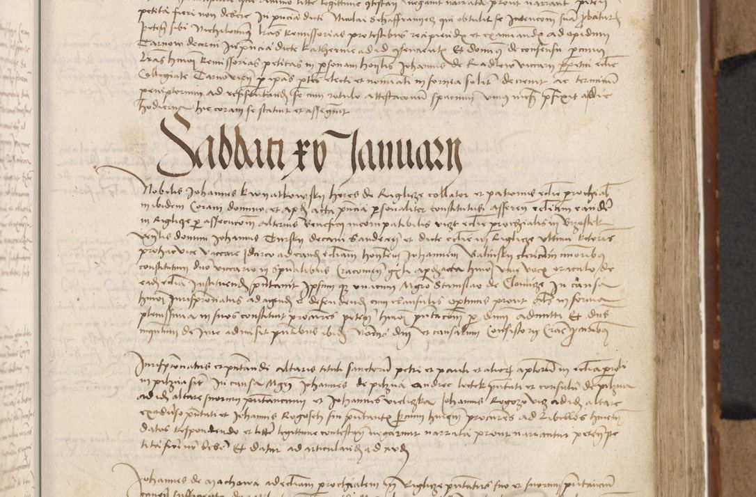 Zdjęcie nr 260 dla obiektu archiwalnego: [Acta actorum vicarialia coram Johanne de Goslaw]