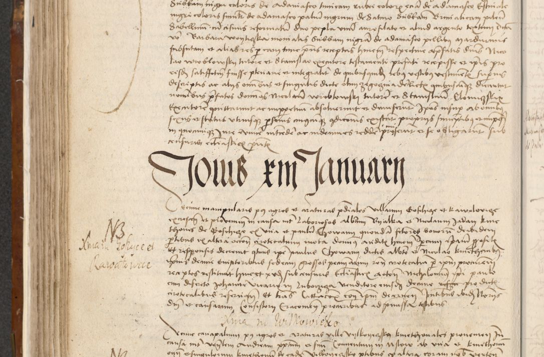 Zdjęcie nr 257 dla obiektu archiwalnego: [Acta actorum vicarialia coram Johanne de Goslaw]