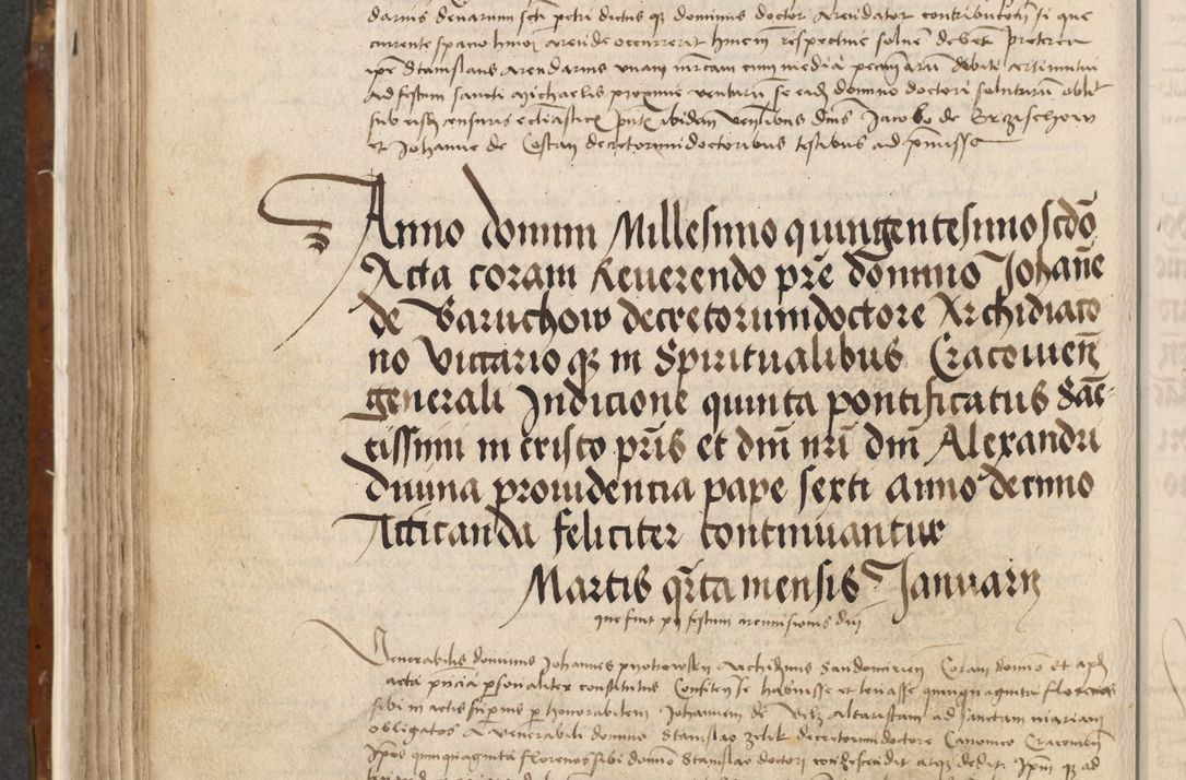 Zdjęcie nr 251 dla obiektu archiwalnego: [Acta actorum vicarialia coram Johanne de Goslaw]