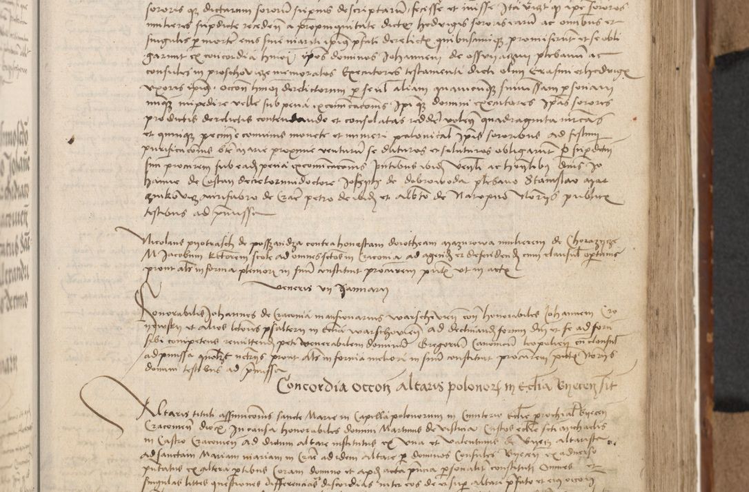 Zdjęcie nr 252 dla obiektu archiwalnego: [Acta actorum vicarialia coram Johanne de Goslaw]