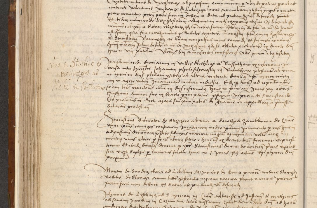 Zdjęcie nr 235 dla obiektu archiwalnego: [Acta actorum vicarialia coram Johanne de Goslaw]