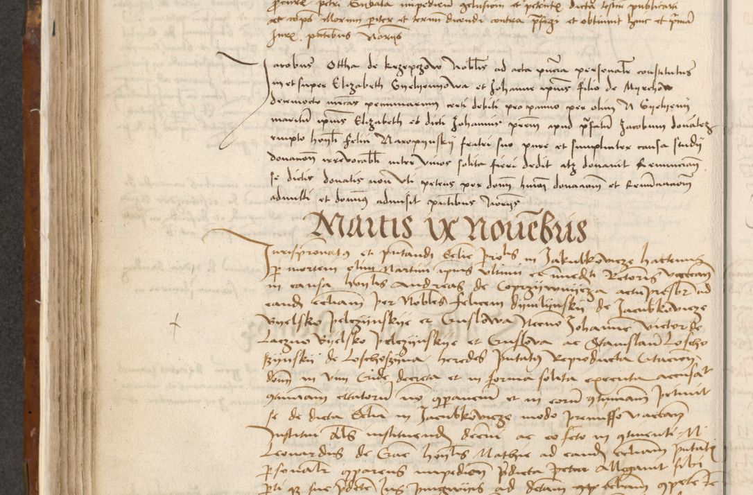 Zdjęcie nr 225 dla obiektu archiwalnego: [Acta actorum vicarialia coram Johanne de Goslaw]