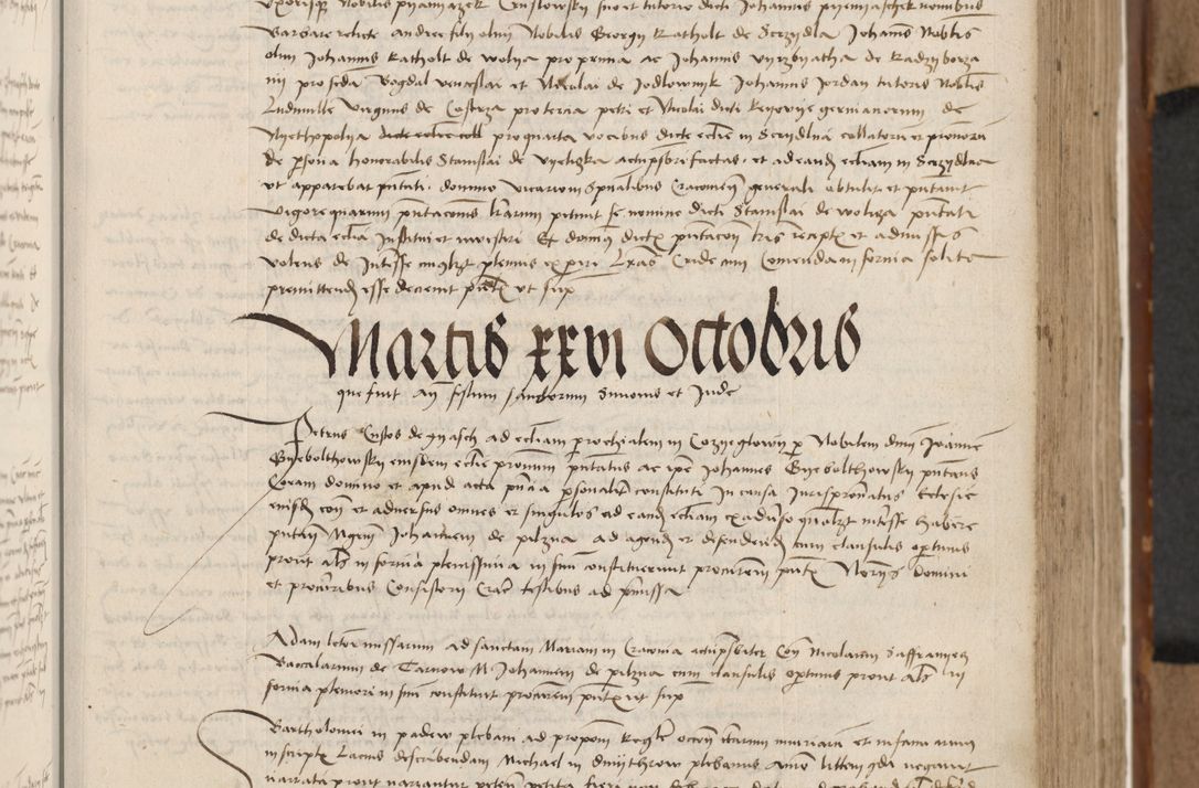 Zdjęcie nr 220 dla obiektu archiwalnego: [Acta actorum vicarialia coram Johanne de Goslaw]