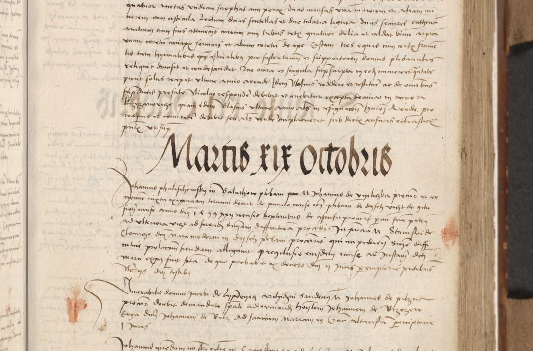 Zdjęcie nr 216 dla obiektu archiwalnego: [Acta actorum vicarialia coram Johanne de Goslaw]