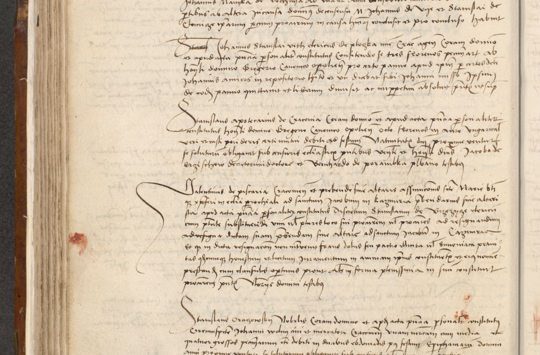 Zdjęcie nr 215 dla obiektu archiwalnego: [Acta actorum vicarialia coram Johanne de Goslaw]