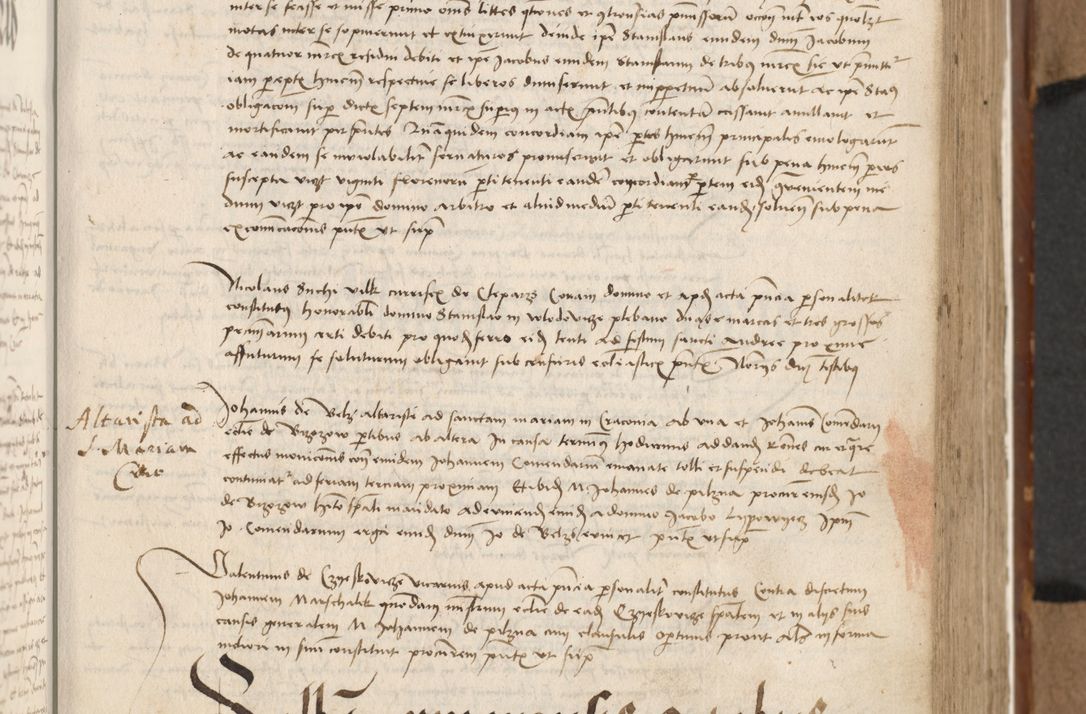 Zdjęcie nr 214 dla obiektu archiwalnego: [Acta actorum vicarialia coram Johanne de Goslaw]