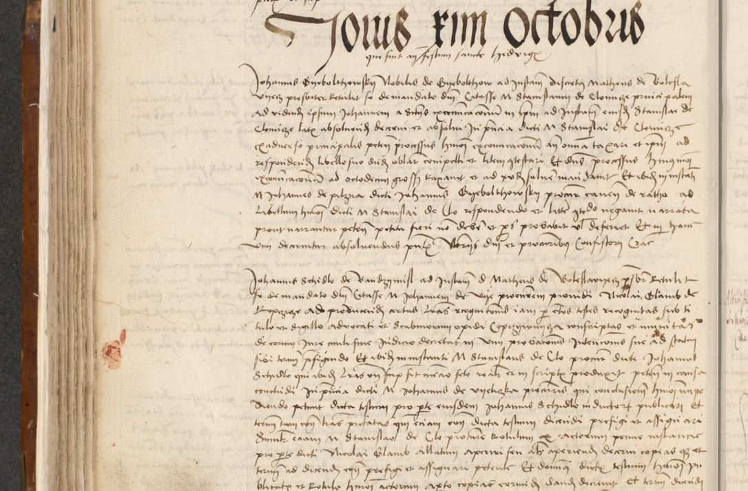 Zdjęcie nr 213 dla obiektu archiwalnego: [Acta actorum vicarialia coram Johanne de Goslaw]