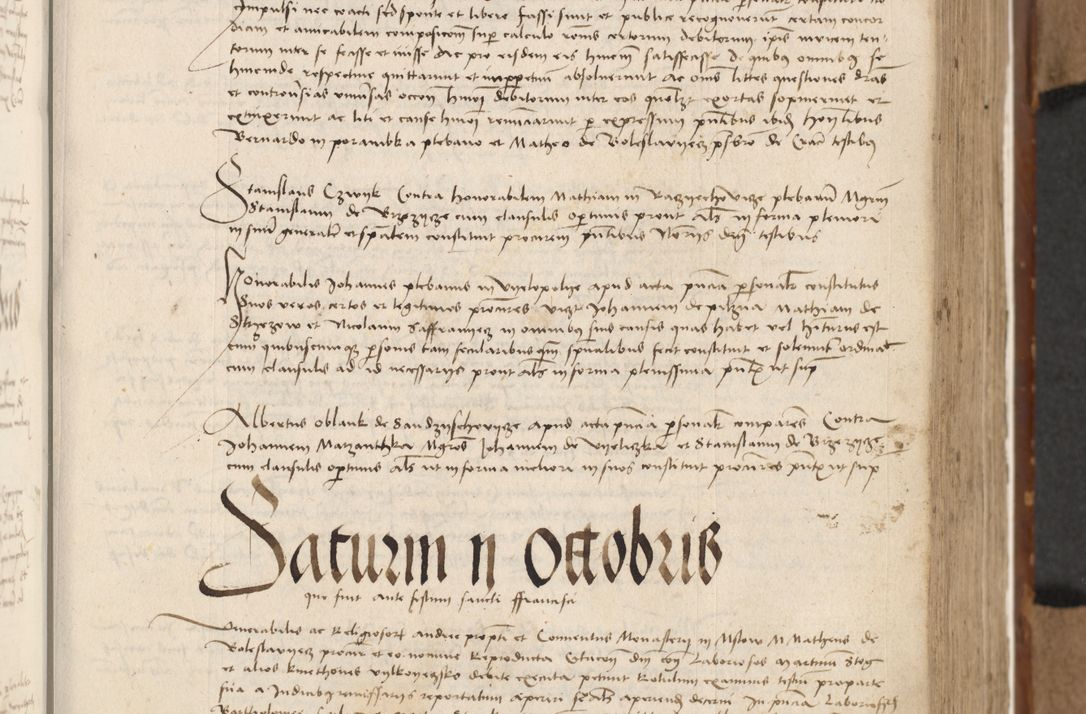 Zdjęcie nr 204 dla obiektu archiwalnego: [Acta actorum vicarialia coram Johanne de Goslaw]