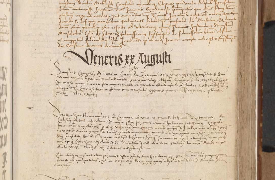 Zdjęcie nr 180 dla obiektu archiwalnego: [Acta actorum vicarialia coram Johanne de Goslaw]