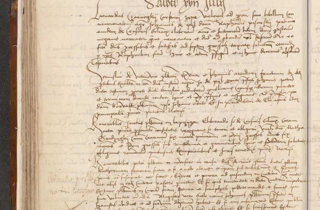 Zdjęcie nr 173 dla obiektu archiwalnego: [Acta actorum vicarialia coram Johanne de Goslaw]