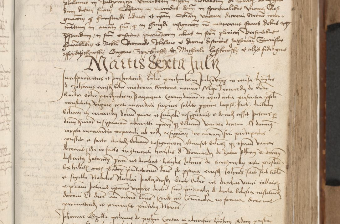 Zdjęcie nr 164 dla obiektu archiwalnego: [Acta actorum vicarialia coram Johanne de Goslaw]