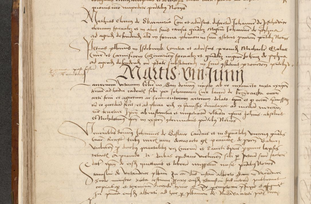 Zdjęcie nr 143 dla obiektu archiwalnego: [Acta actorum vicarialia coram Johanne de Goslaw]