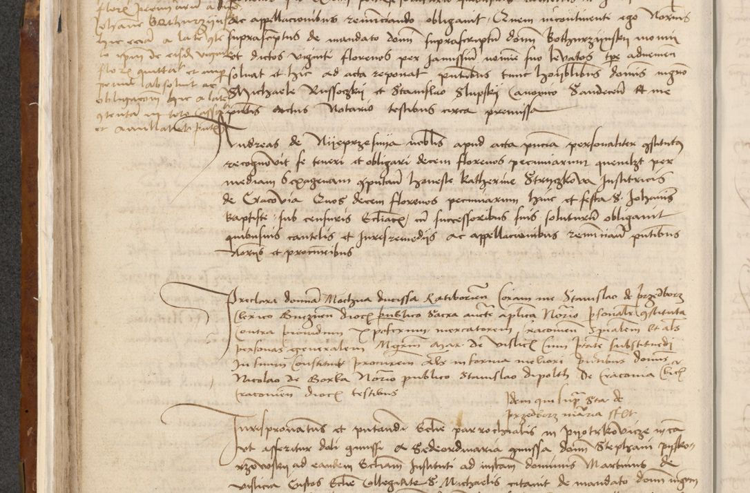 Zdjęcie nr 115 dla obiektu archiwalnego: [Acta actorum vicarialia coram Johanne de Goslaw]